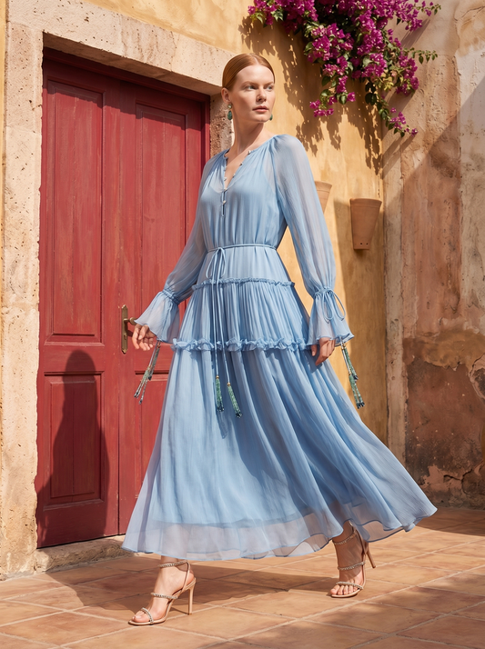 Deep Blue Haze dress