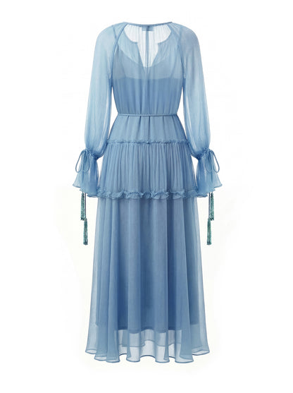 Deep Blue Haze dress