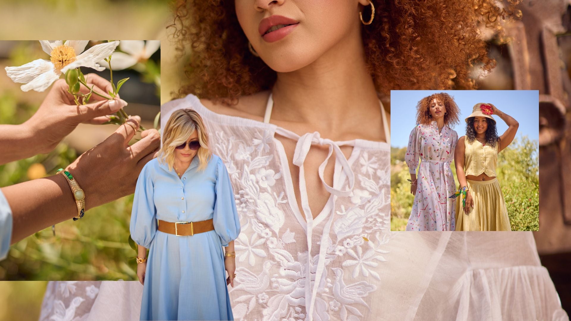 Load video: Behind the scenes with Siena &amp; June at our first fashion shoot in Los Angeles.