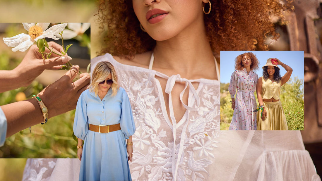 Behind the scenes with Siena & June at our first fashion shoot in Los Angeles.